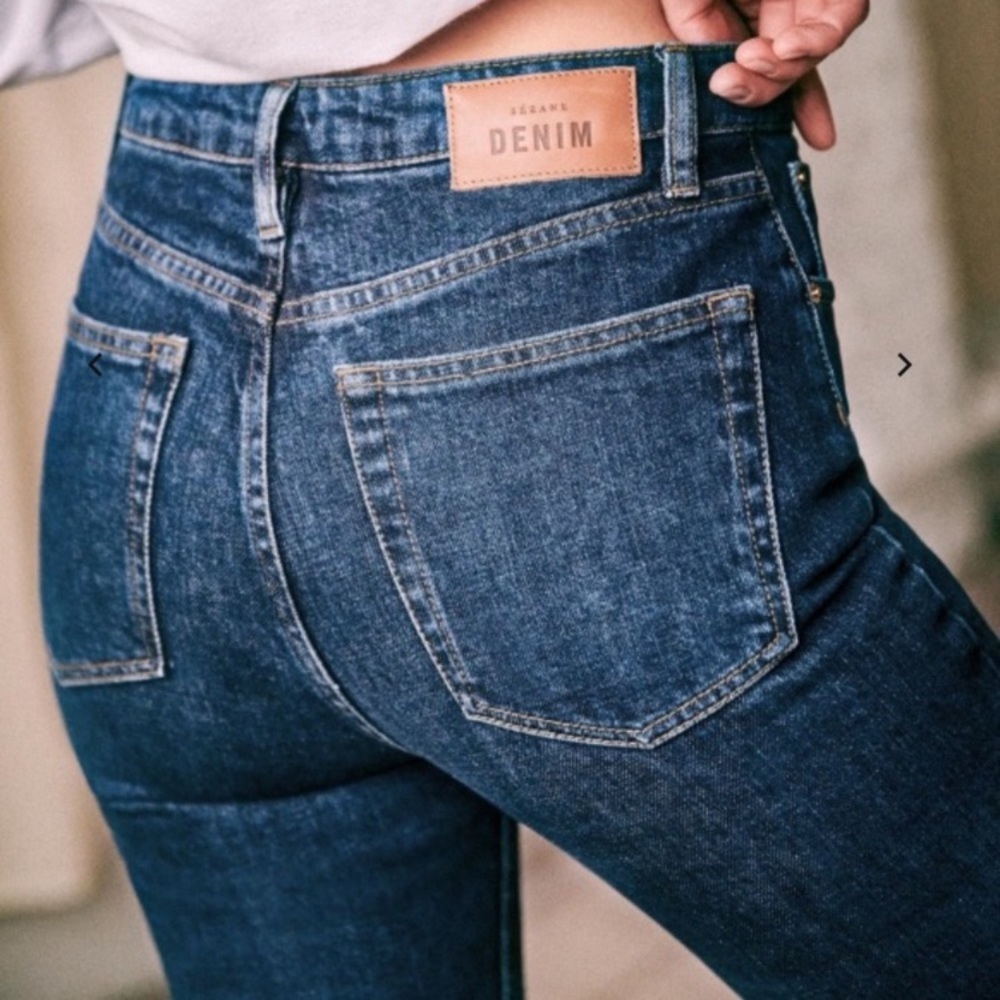 NWOT SEZANE 28 Denim Brut Jean 1985 blue
